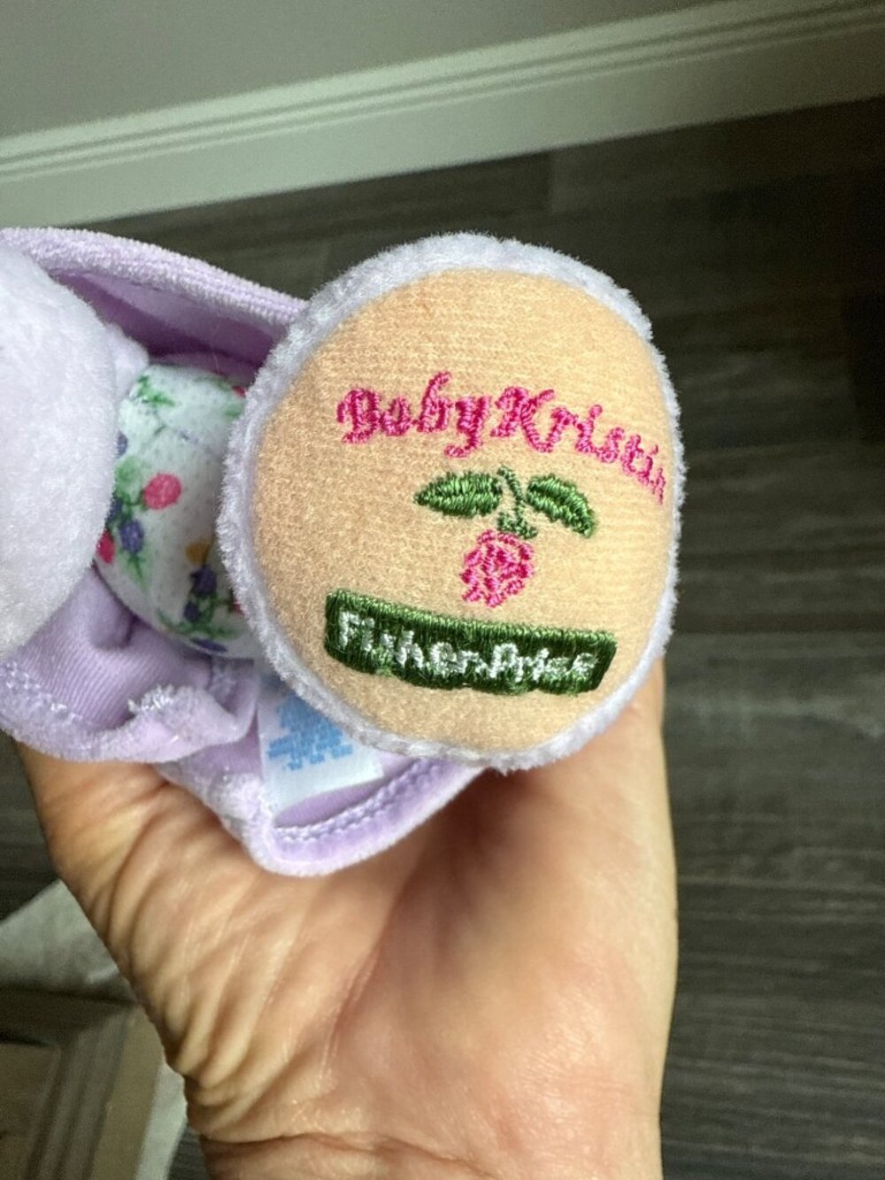 Vintage 90’s Fisher-Price Briarberry Collection Baby Kristin 6” Bear - Picture 4 of 4